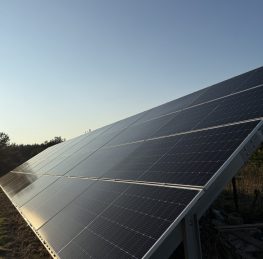 20 kWp na gruncie Krzynka k Barlinka, zachodniopomorskie, panele bifacialne z magazynem energii